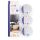 Brennpaste FIREBLITZ 80gr x 3 (Portionsdosen) EVA x 12 (Brenndauer 45 Min) cod.070396