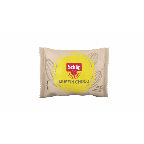 Muffins Schoko glutenfrei 65grx15 Schaer cod.100523