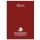 Buchkalender "SEPPI" 17x24cm 384 Blatt wattierter Einschlag Bordeaux cod.100027S
