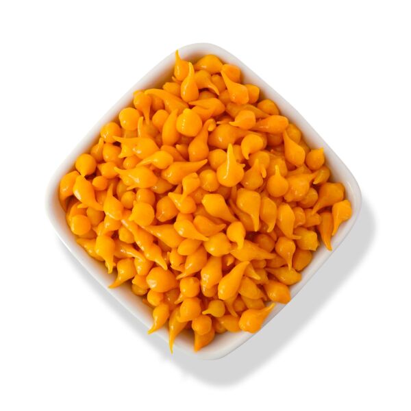 Peperoni gelb sueÃŸ Tropfenpaprika ISTA 780grx12 (Peperoncini dolci a goccia) cod.3081E