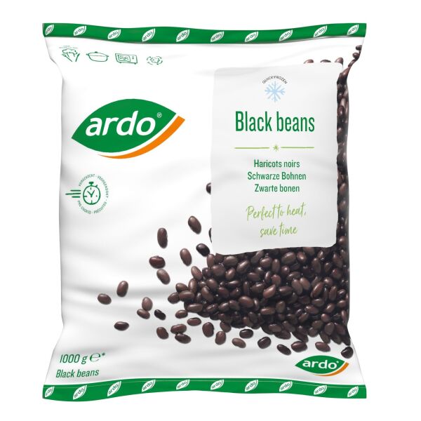 Fagioli neri Black beans surg. 1kgx10 ARDO cod.10001523