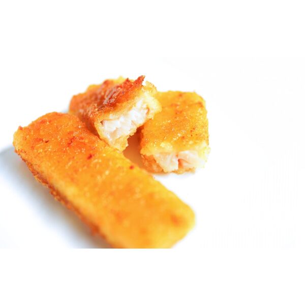 Bastoncini di merluzzo FISH FINGERS 25g (Sudafricano) 1x5kg IQF (ca.200pz) 