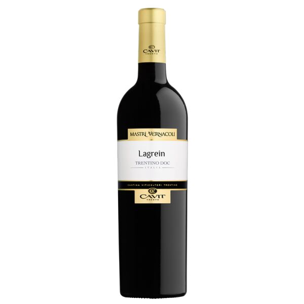 Wein ROT 7/10x6 Lagrein Trentino DOC 2019 CAVIT Mastri Vernacoli 12,5%vol