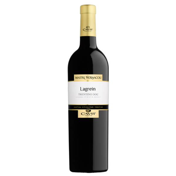 Wein ROT 7/10x6 Lagrein Trentino DOC 2021 CAVIT Mastri Vernacoli 12,5%vol