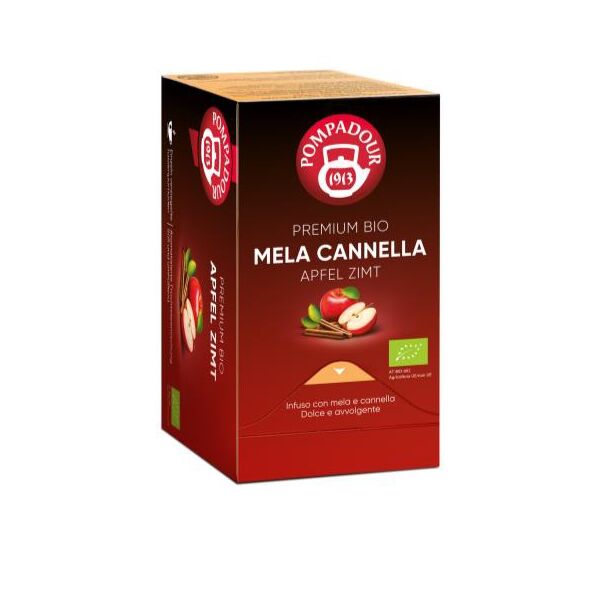 Tè POMPADOUR Mela - Cannella (mela, cannella) PREMIUM BIO 20Filtro x 10 cod.72084