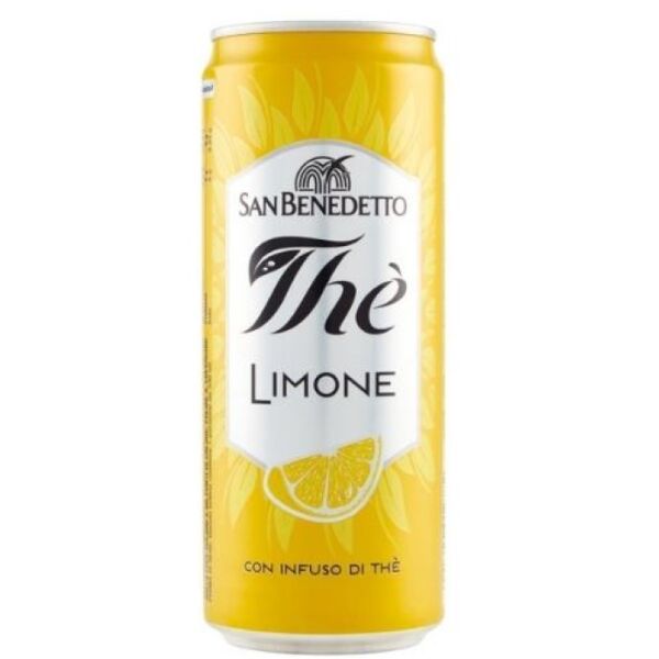 Ice THE limone San Benedetto lattina sleek 33cl x 24 cod.0505071.5