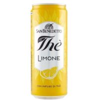 Ice THE limone San Benedetto lattina sleek 33cl x 24...