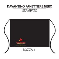 Davantino SEPPI panettieri nero, stampato con logo (3...