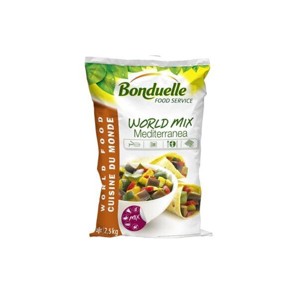 Contorno verdure fantasia mediterranea surg. BONDUELLE 2,5kg x 4 cod.01518