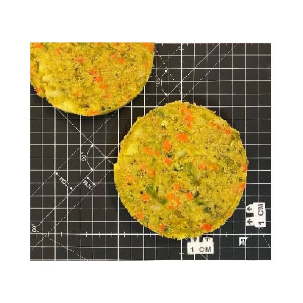 Hamburger gefr. vegetarisch Gemuese 2x100gr = 200gr x 12 cod.49001 (L.12)