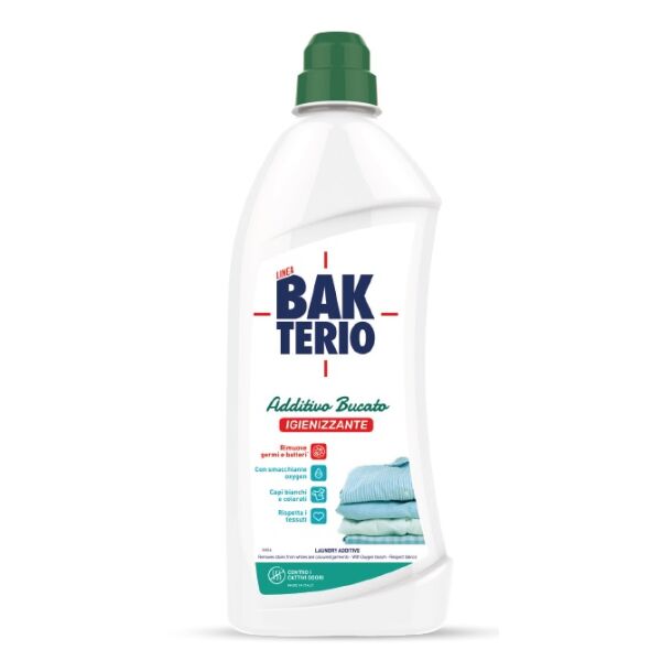 Det. liquido additivo bucato igienizzante BAKTERIO 1lt x 6 cod.BK035-S