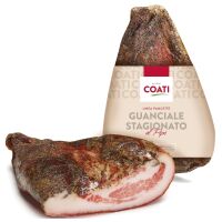 Guanciale (speck) stagionato al pepe vac. COATI ca.1kg x...