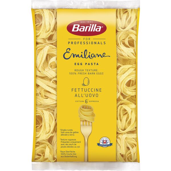BARILLA 230 Fettuccine pasta allÂ´uovo 1kg x 6 (P.20)