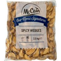 Wedges Spicy McCain 2,5kg x 5 (m. Schale) (P.63=kg.787,5)...