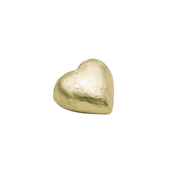 Ciocc. praline oro cuori al latte con crema caramello ca.90pz = 1kg x 8 LA SUISSA cod.25844