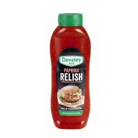 Sauce PAPRIKA RELISH Develey 875mlx8 (vegan) (54x18/pal)...