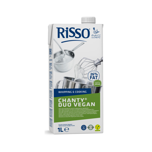 Prep. altern. alla panna RISSO 26% 1ltx12 vegana (s. glutine/lato) Risso (cuc.&pastic.) c.415642