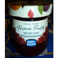 Marmel Preiselbeere 60% Menz&Gasser 300gr x 12 