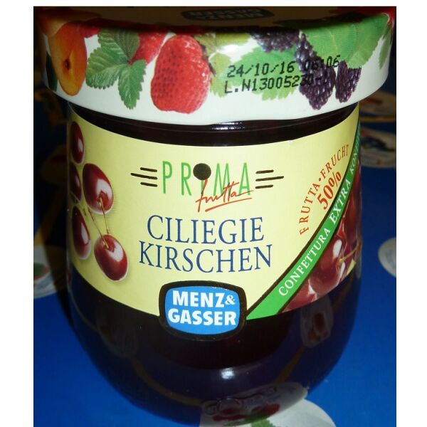 Marmel PRIMAFRUTTA Kirsch 50% 340grx12 M&G cod.65010010